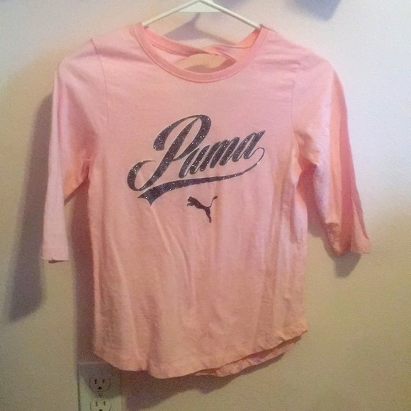 Kids puma 3/4 sleeve shirt - Picture 1 of 3